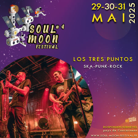 LOS TRES PUNTOS soul moon festival