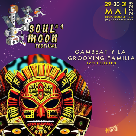 Gambeat y la groovinf familia soul moon festival