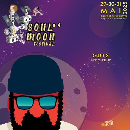 Guts au festival Soul Moon dans le pays de Concarneau