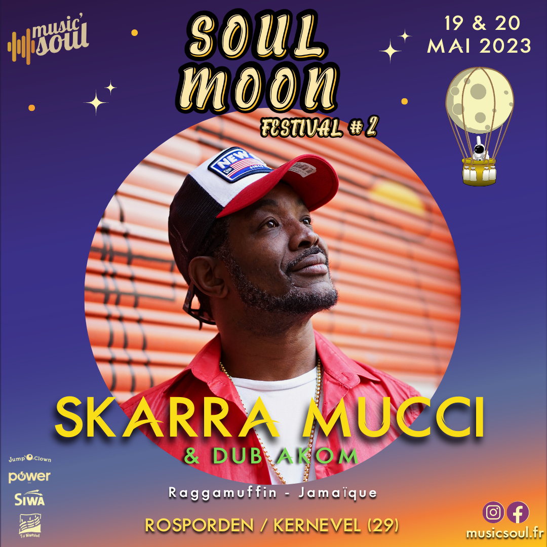 Skarra Mucci au Festival Soul Moon à Kernevel
