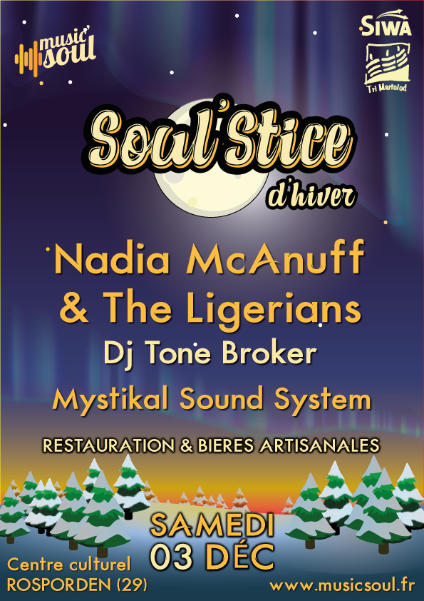 Soul'Stice Concert à Rosporden le 03 Décembre 2022